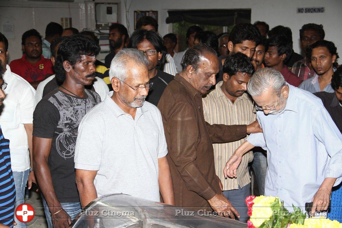 Mani Ratnam - Celebrities Mourn Over Legendary Filmmaker Balu Mahendra's Death Photos | Picture 712050