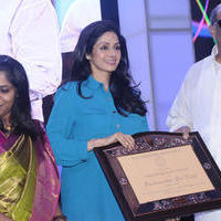 Sridevi receives Inspiring Icon award from Sathyabama University Photos | Picture 717702