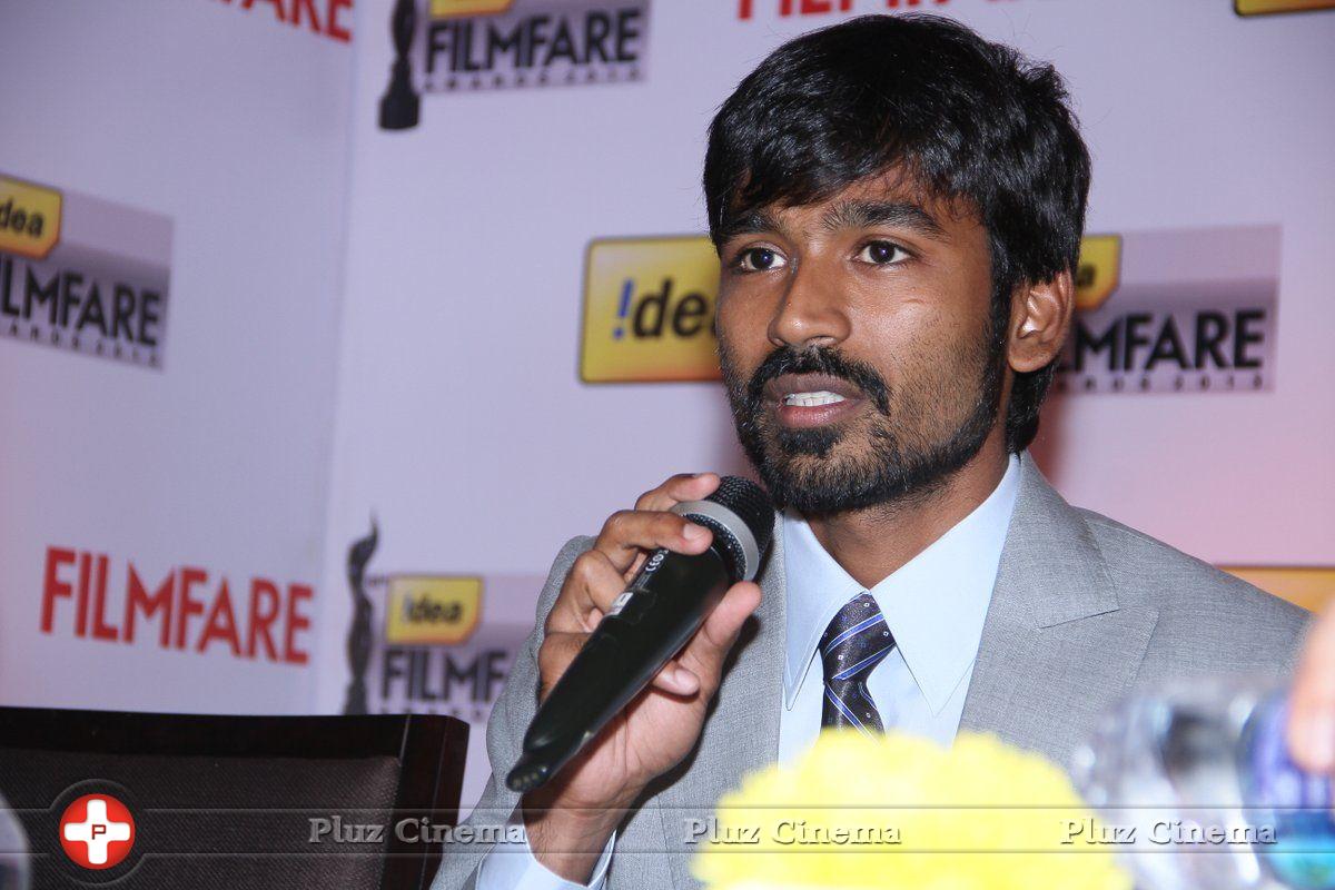 Dhanush - 61st Idea Filmfare Awards Press Meet Photos | Picture 766425