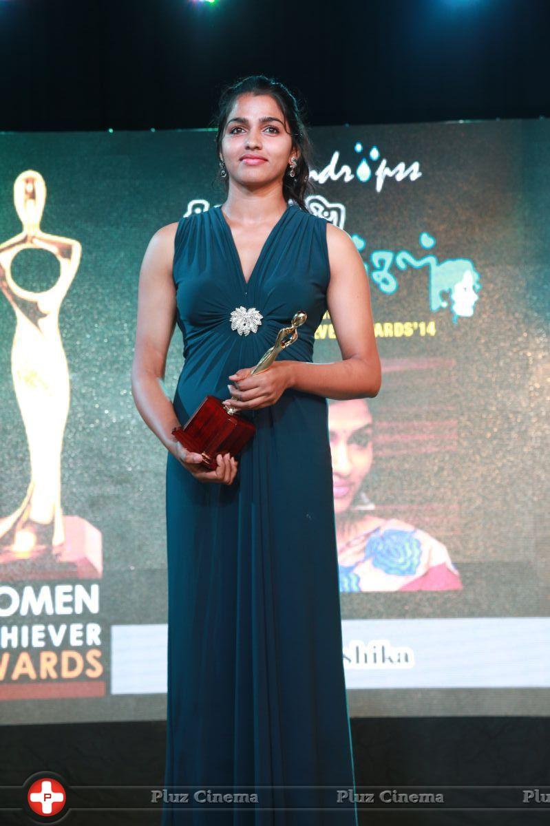 Sai Dhanshika - Raindrops 2nd Annual Women Achiever Awards 2014 Stills | Picture 726011