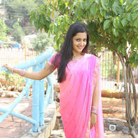 Samskruthy Shenoy in Pink Saree Photos | Picture 797007