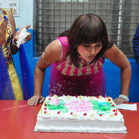 Actress Ramya Sri Birthday Celebration in Devnar Blind School Photos | Picture 800847