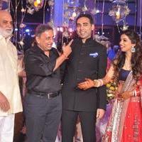 Raghavendra Rao Son Wedding Reception Photos
