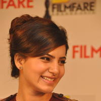 Samantha Ruth Prabhu - Samantha at 61st Idea Filmfare Awards 2013 Press Meet Photos | Picture 771764