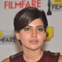 Samantha Ruth Prabhu - Samantha at 61st Idea Filmfare Awards 2013 Press Meet Photos | Picture 771817