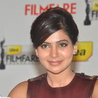 Samantha Ruth Prabhu - Samantha at 61st Idea Filmfare Awards 2013 Press Meet Photos | Picture 771821