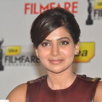 Samantha Ruth Prabhu - Samantha at 61st Idea Filmfare Awards 2013 Press Meet Photos | Picture 771822