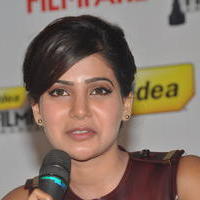Samantha Ruth Prabhu - Samantha at 61st Idea Filmfare Awards 2013 Press Meet Photos | Picture 771826