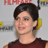 Samantha Ruth Prabhu - Samantha at 61st Idea Filmfare Awards 2013 Press Meet Photos