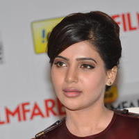 Samantha Ruth Prabhu - Samantha at 61st Idea Filmfare Awards 2013 Press Meet Photos