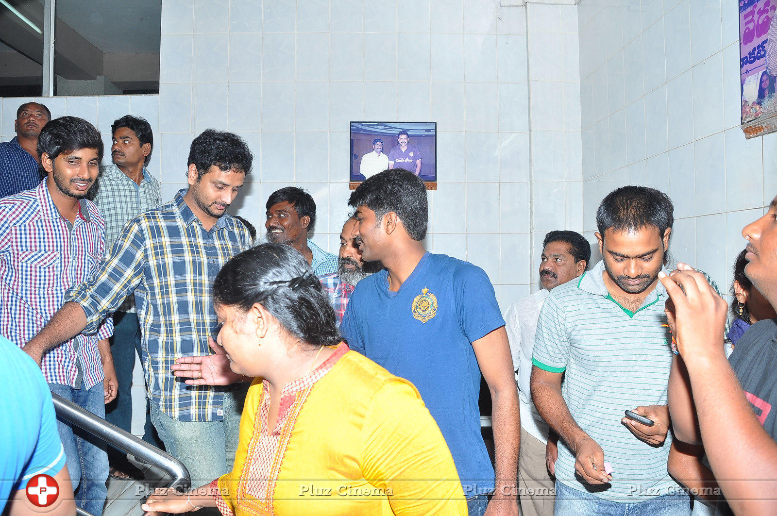 Oohalu Gusagusalade Movie Team Visits Bhramaramba Theatre Photos | Picture 773953