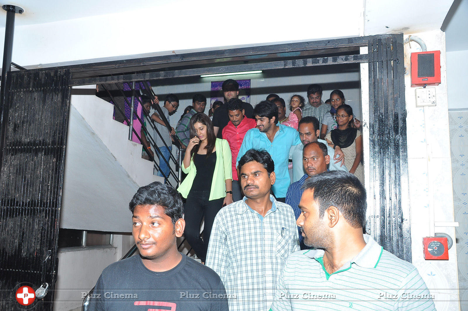 Oohalu Gusagusalade Movie Team Visits Bhramaramba Theatre Photos | Picture 773960