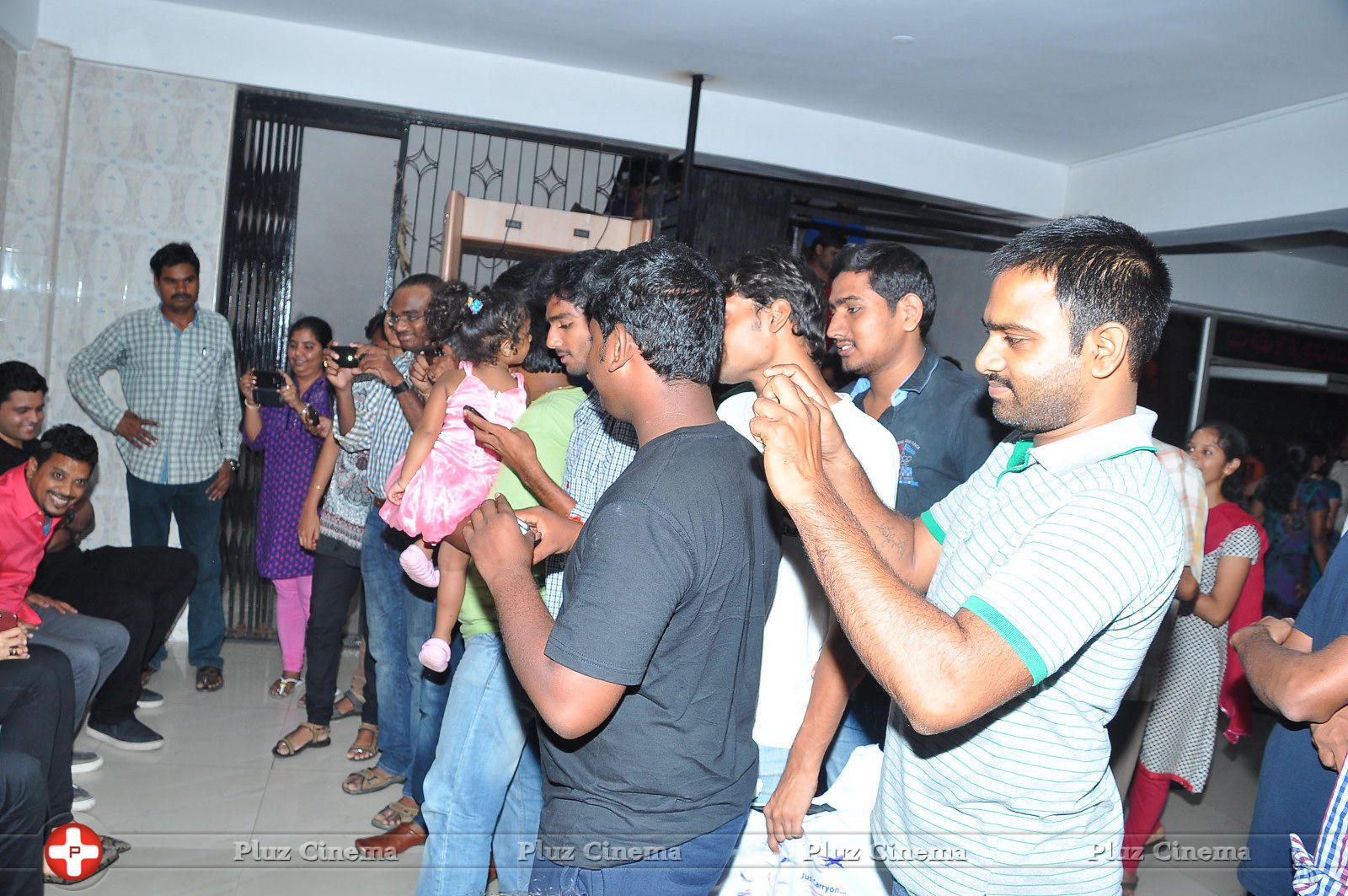 Oohalu Gusagusalade Movie Team Visits Bhramaramba Theatre Photos | Picture 773969