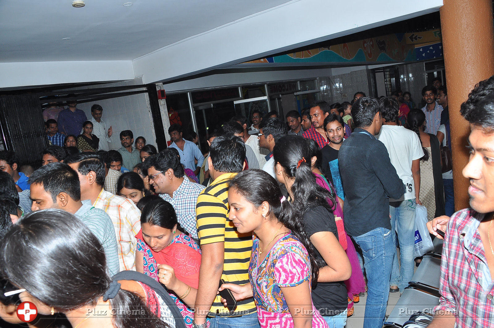 Oohalu Gusagusalade Movie Team Visits Bhramaramba Theatre Photos | Picture 773979