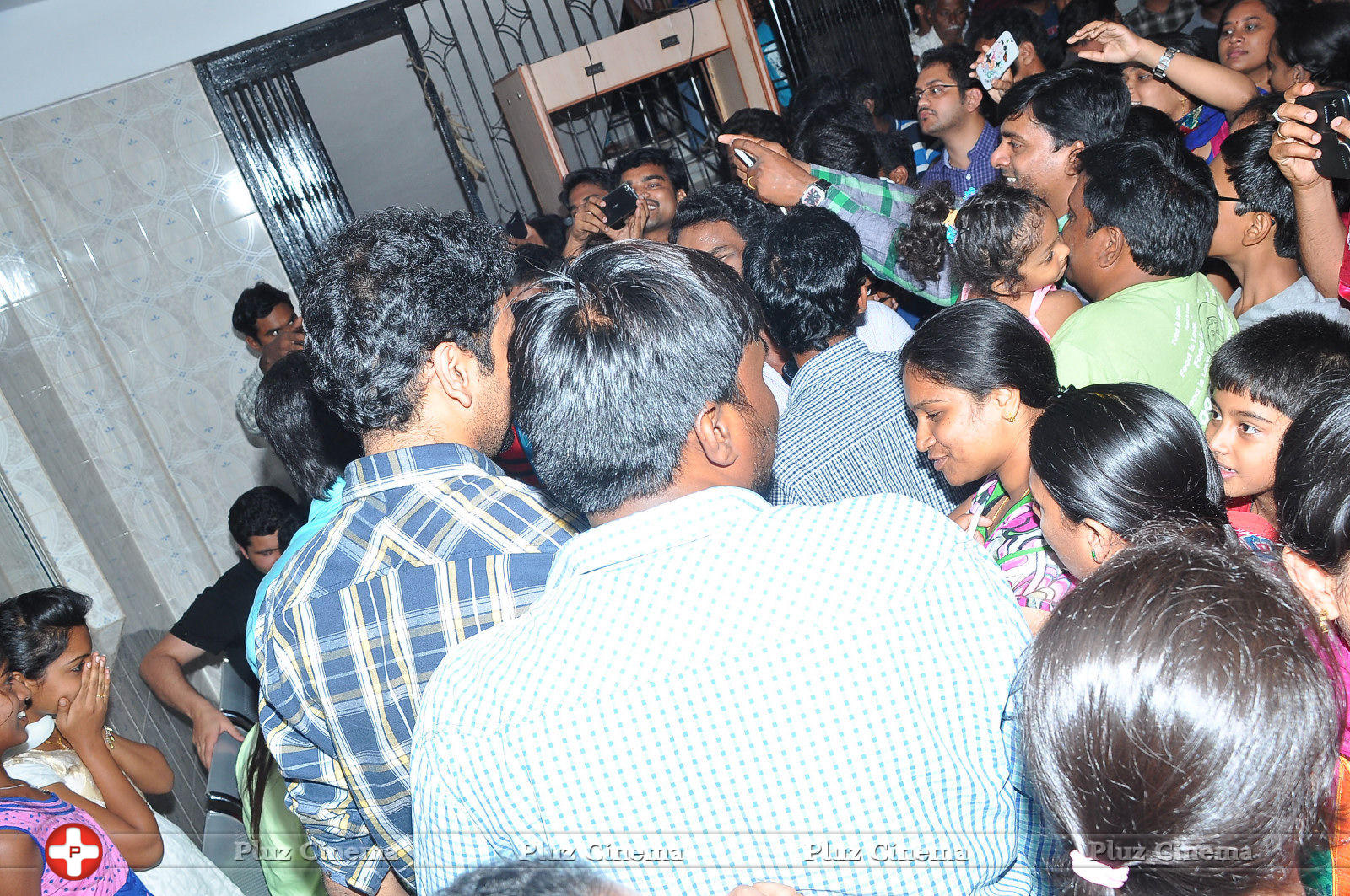 Oohalu Gusagusalade Movie Team Visits Bhramaramba Theatre Photos | Picture 773988