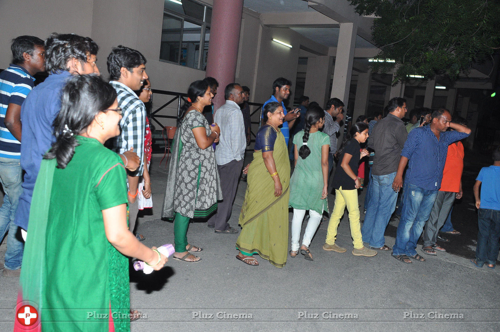 Oohalu Gusagusalade Movie Team Visits Bhramaramba Theatre Photos | Picture 774010