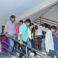 Oohalu Gusagusalade Movie Team Visits Bhramaramba Theatre Photos | Picture 773951