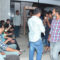 Oohalu Gusagusalade Movie Team Visits Bhramaramba Theatre Photos | Picture 773966
