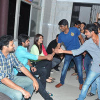 Oohalu Gusagusalade Movie Team Visits Bhramaramba Theatre Photos | Picture 773967