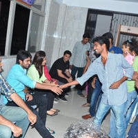 Oohalu Gusagusalade Movie Team Visits Bhramaramba Theatre Photos | Picture 773968