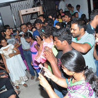 Oohalu Gusagusalade Movie Team Visits Bhramaramba Theatre Photos | Picture 773977
