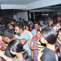 Oohalu Gusagusalade Movie Team Visits Bhramaramba Theatre Photos | Picture 773978