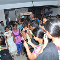 Oohalu Gusagusalade Movie Team Visits Bhramaramba Theatre Photos | Picture 773980