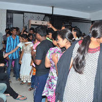 Oohalu Gusagusalade Movie Team Visits Bhramaramba Theatre Photos | Picture 773981