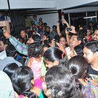 Oohalu Gusagusalade Movie Team Visits Bhramaramba Theatre Photos | Picture 773990