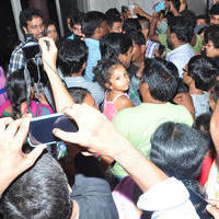 Oohalu Gusagusalade Movie Team Visits Bhramaramba Theatre Photos | Picture 773994