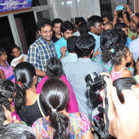 Oohalu Gusagusalade Movie Team Visits Bhramaramba Theatre Photos | Picture 773995