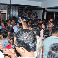 Oohalu Gusagusalade Movie Team Visits Bhramaramba Theatre Photos | Picture 773998