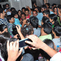 Oohalu Gusagusalade Movie Team Visits Bhramaramba Theatre Photos | Picture 773999