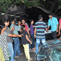 Oohalu Gusagusalade Movie Team Visits Bhramaramba Theatre Photos | Picture 774015