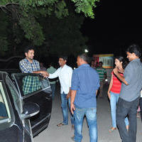 Oohalu Gusagusalade Movie Team Visits Bhramaramba Theatre Photos | Picture 774016