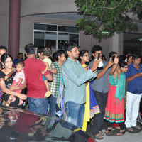 Oohalu Gusagusalade Movie Team Visits Bhramaramba Theatre Photos | Picture 774019