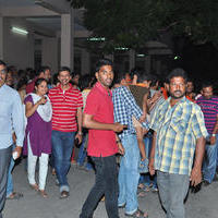 Oohalu Gusagusalade Movie Team Visits Bhramaramba Theatre Photos | Picture 774021