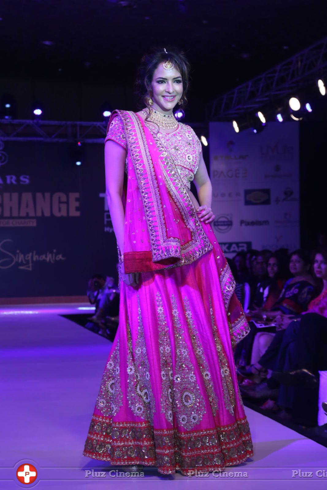 Lakshmi Manchu - Celebrities at Teach for Change Fashion Show Photos | Picture 776339
