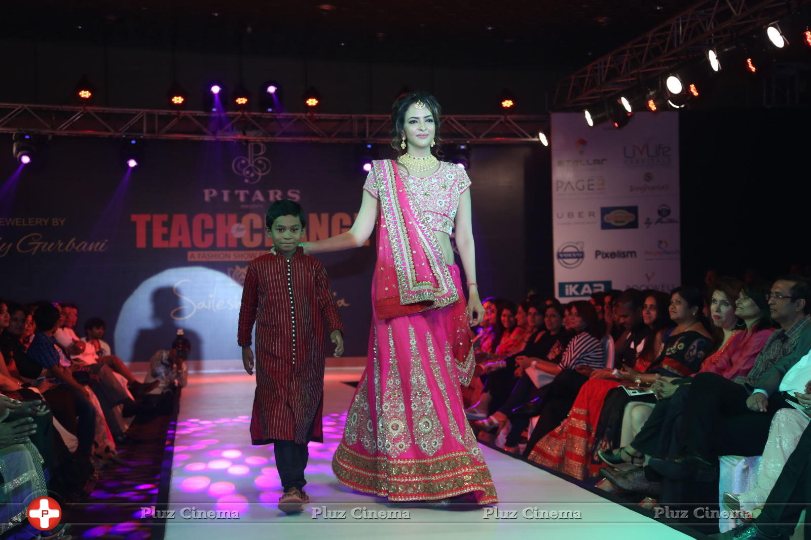 Lakshmi Manchu - Celebrities at Teach for Change Fashion Show Photos | Picture 776354