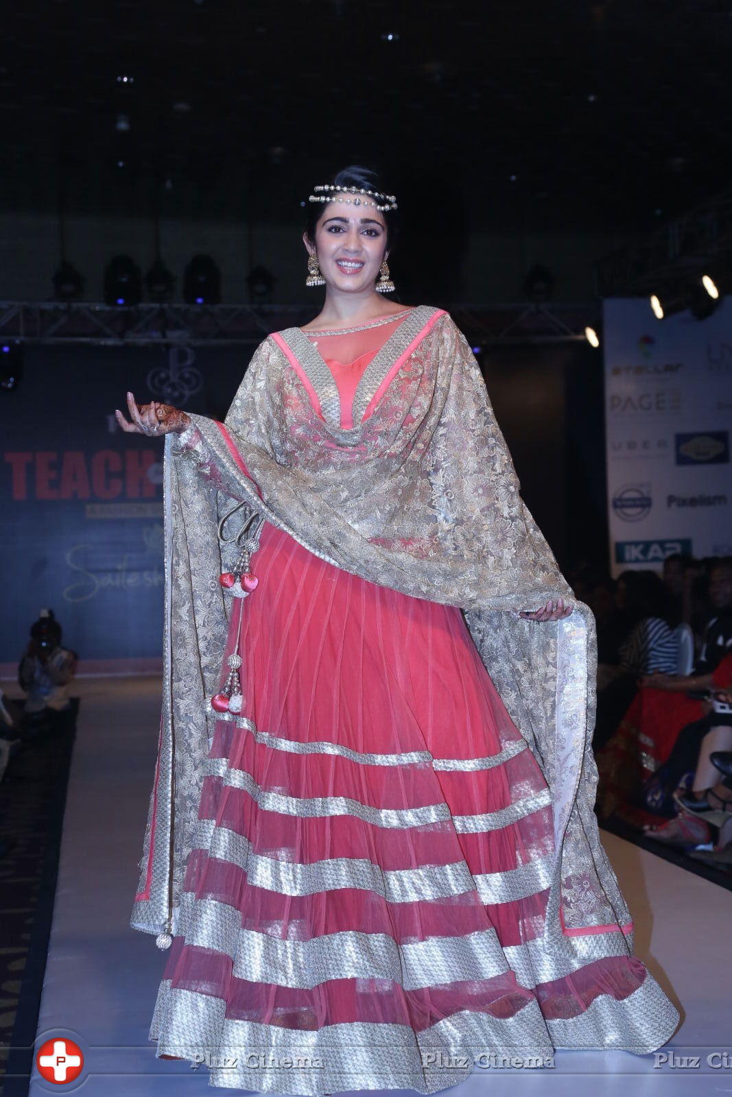 Charmy Kaur - Celebrities at Teach for Change Fashion Show Photos | Picture 776489