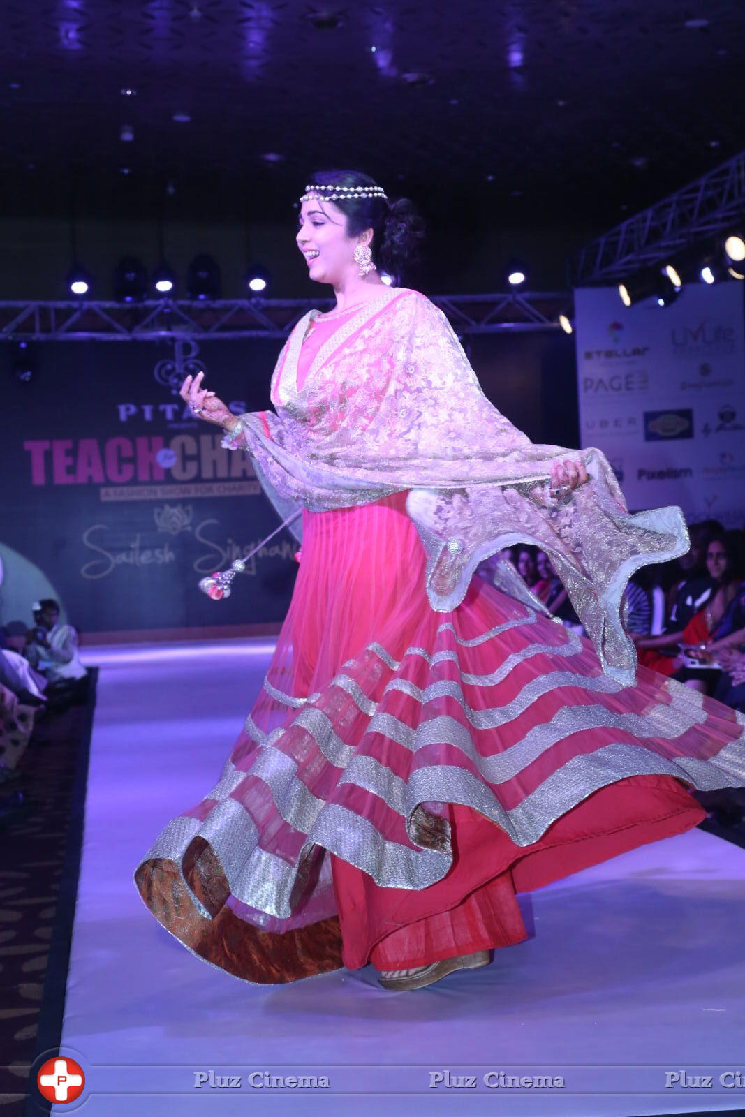 Charmy Kaur - Celebrities at Teach for Change Fashion Show Photos | Picture 776501