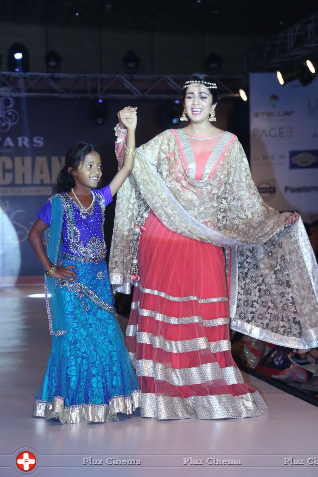 Charmy Kaur - Celebrities at Teach for Change Fashion Show Photos | Picture 776515