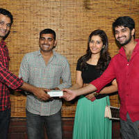Oohalu Gusagusalade Team Gifts I Phone 5S To Radio Mirchi Contest Winner Photos | Picture 769219