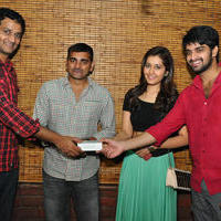 Oohalu Gusagusalade Team Gifts I Phone 5S To Radio Mirchi Contest Winner Photos | Picture 769220