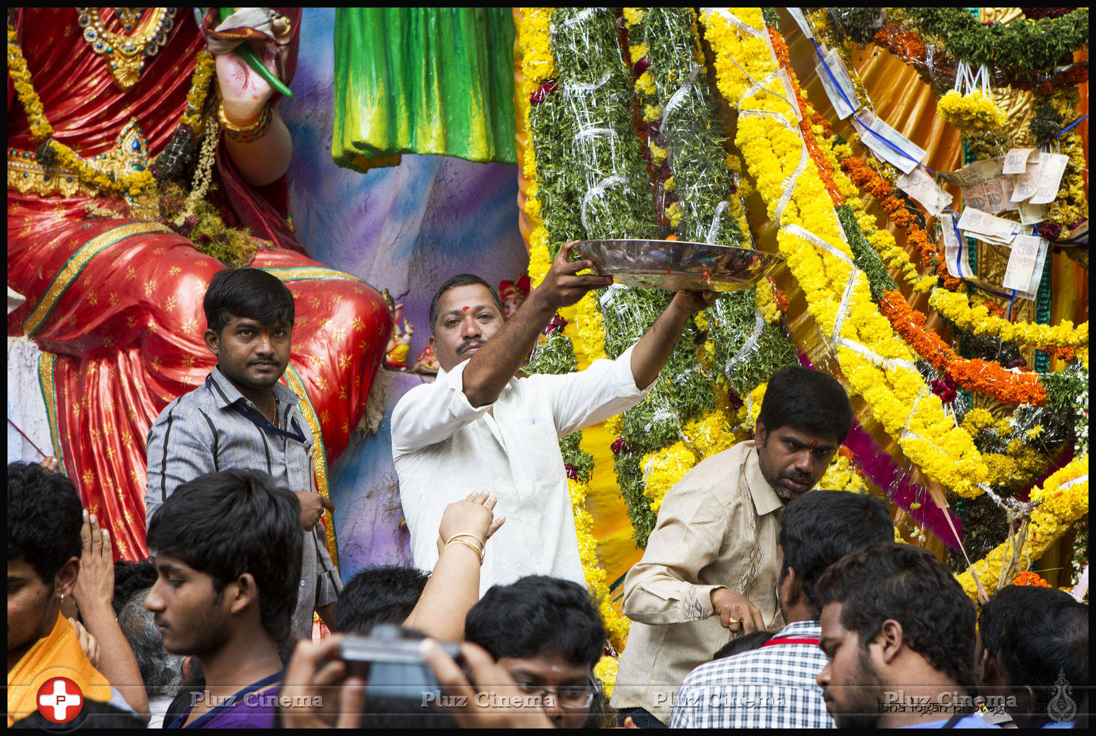 Sudhakar Komakula at Khairatabad Ganesh 2014 Photos | Picture 818673