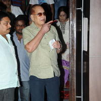 Krishna (Actor) - Krishna and Vijaya Nirmala at Aagadu Movie Preview Photos | Picture 828347