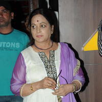 Vijaya Nirmala - Krishna and Vijaya Nirmala at Aagadu Movie Preview Photos | Picture 828366